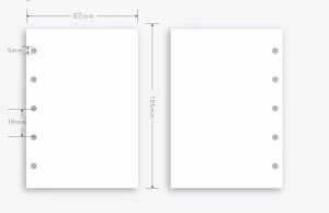 Puffer Loose Leaf Refillable Journal
