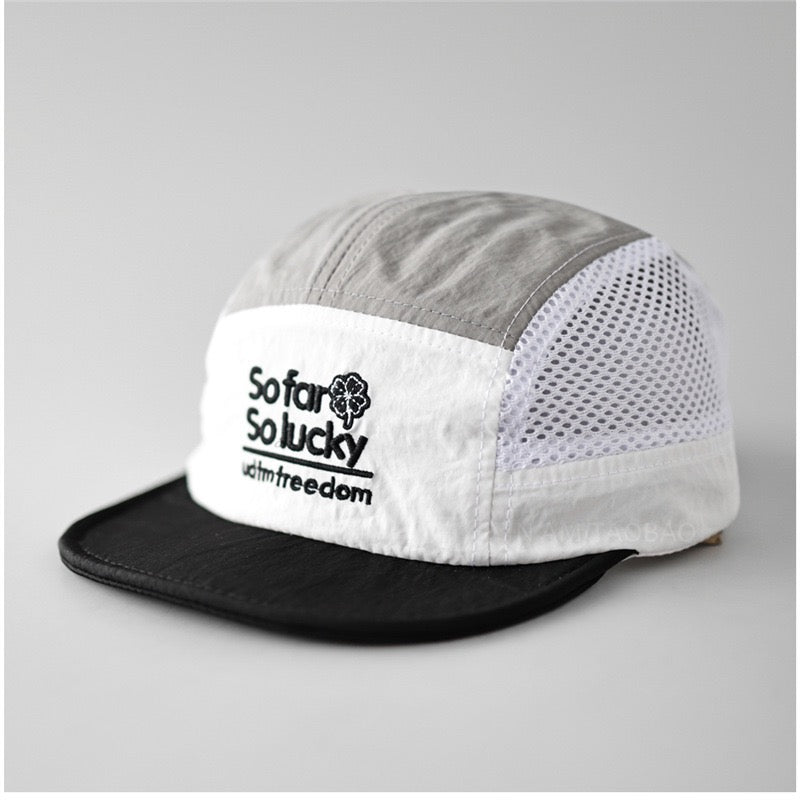 So Far So Lucky Lightweight Men's Mesh Minimalist Stylish Baseball Cap