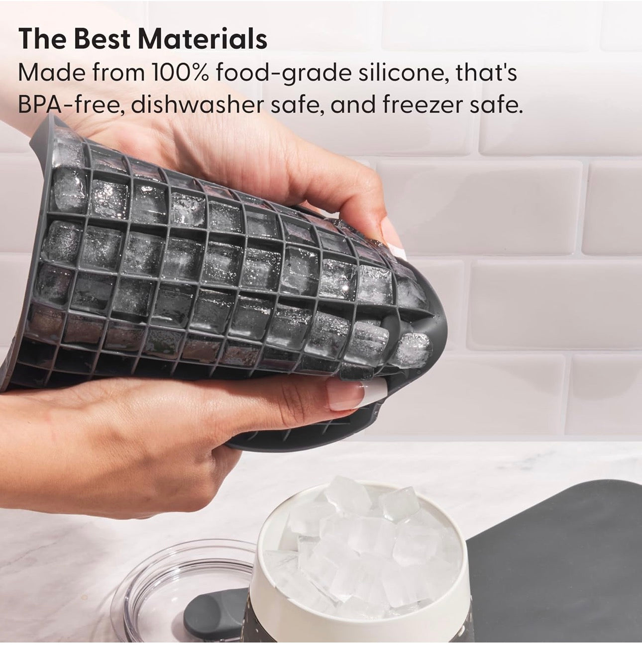 W&P Pebble Ice Tray (Mini Ice Cubes Tray)