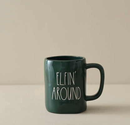 RAE DUNN Artisan Collection Hand-Lettered Ceramic Mugs With Personality And Perfect Comfort.
