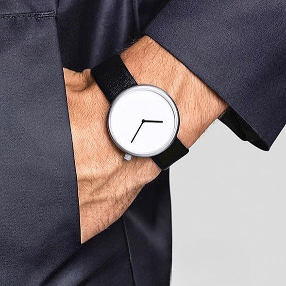 TOMI T-078 Unisex Casual Round Dial Quartz Wrist Watch
