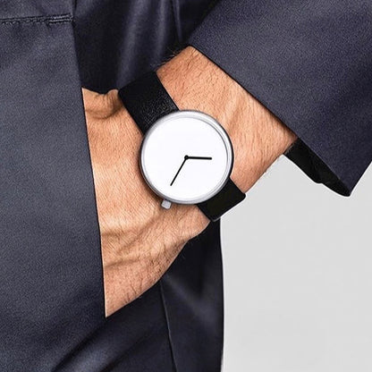 TOMI T-078 Unisex Casual Round Dial Quartz Wrist Watch