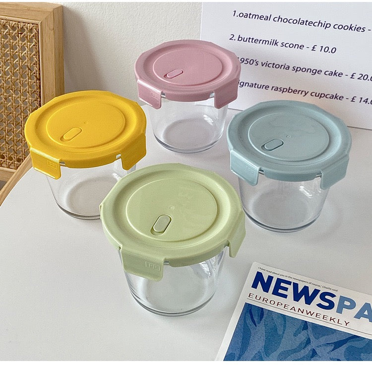Leakproof Glass Storage containers (700ml)