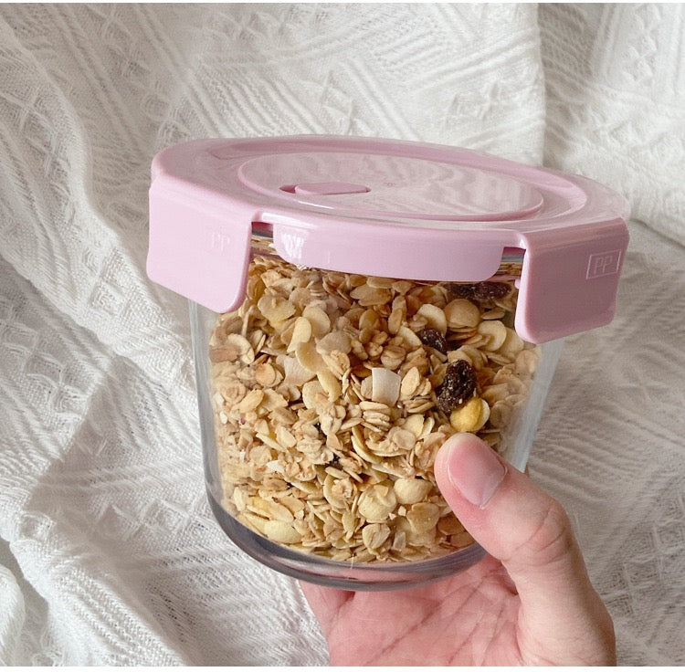 Leakproof Glass Storage containers (700ml)