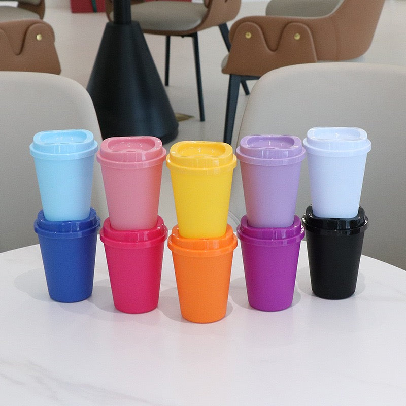 Candy Color BPA free Coffee sipper 350ml