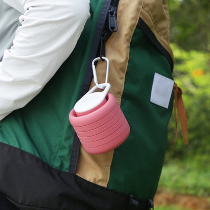 Collapsible Silicone Water Bottle Leakproof, Lightweight for Travel Outdoor