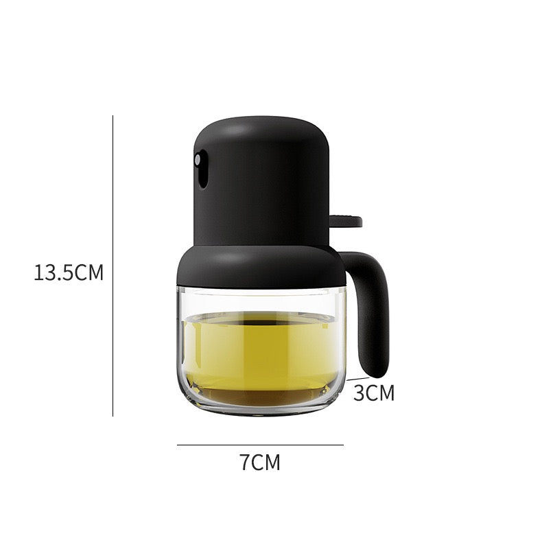 Borosilicate Glass Oil Sprayer for Cooking, 180 ML