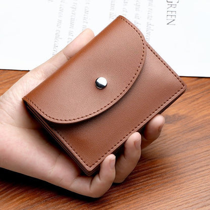 Minimalist Unisex Leather Card Holder