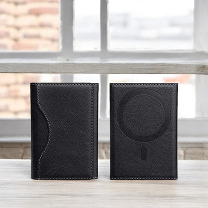 Tri-fold Magnetic (MagSafe) PU Wallet Card Holder for iPhone 15/14/13/12 Series