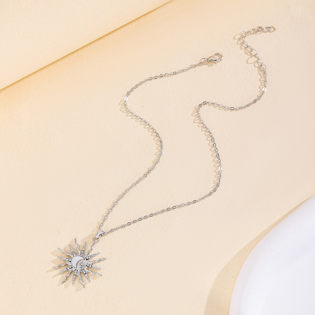 Blazing sun necklace