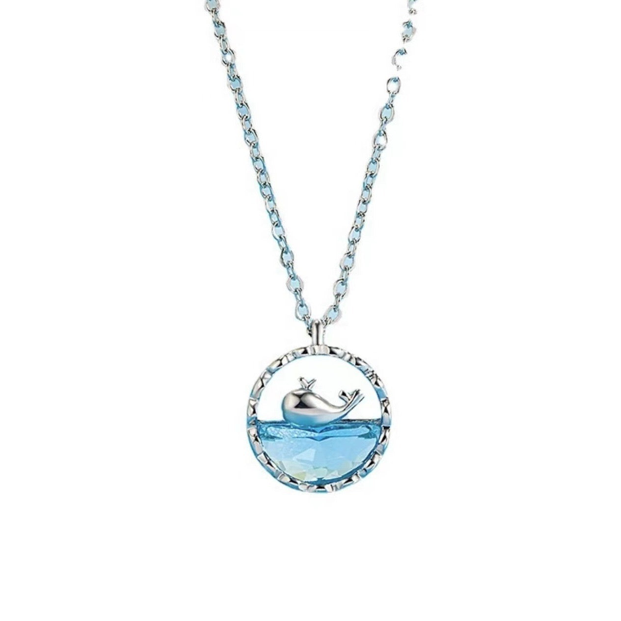 Ocean pendant necklace