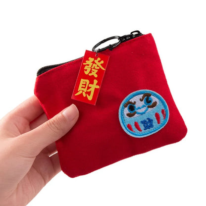 Get Rich ! Canvas Coin / Small Articles Pouch