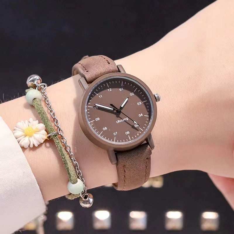 Inschic Minimalist Design Women Pastel Watches