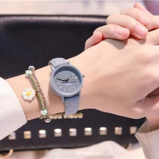 Inschic Minimalist Design Women Pastel Watches