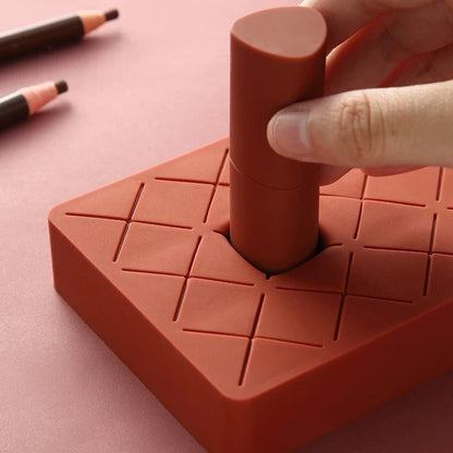 Emily Silicone Cosmetic Organizer for Brush Lip Eye Makeup