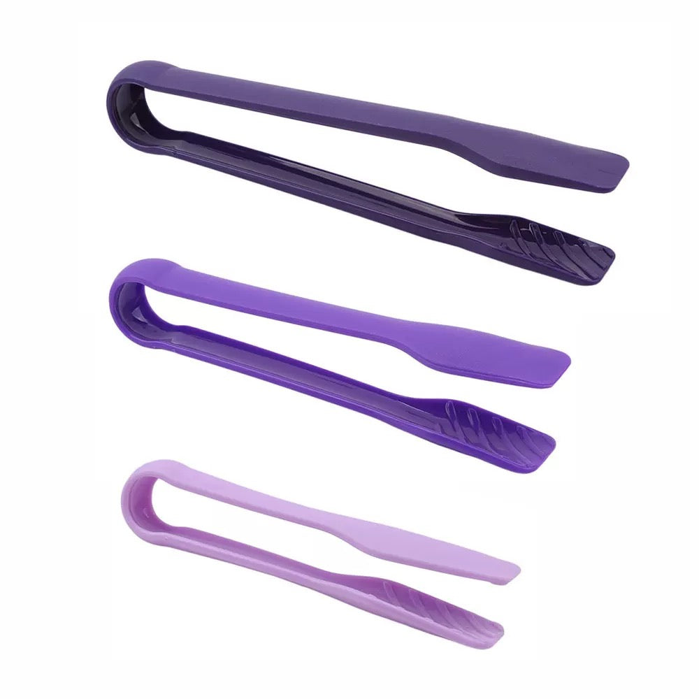 3pc Sturdy Kitchen Tong Set (6/8/10 inch)