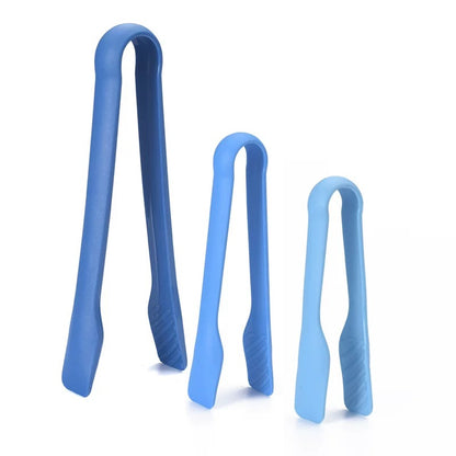 3pc Sturdy Kitchen Tong Set (6/8/10 inch)