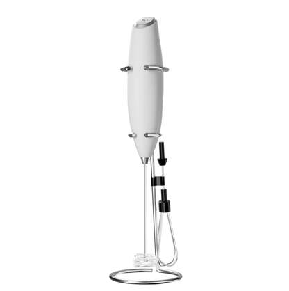 2-in-1 Milk Frother & Egg Whisk with Stand