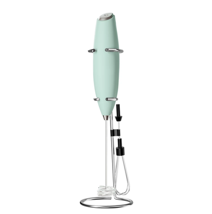 2-in-1 Milk Frother & Egg Whisk with Stand