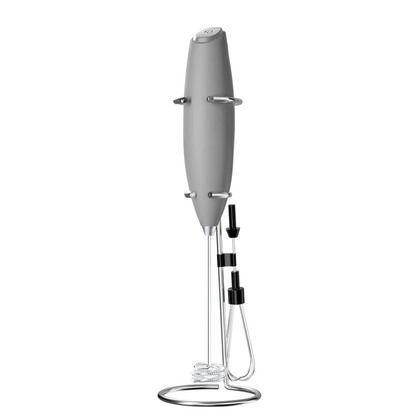 2-in-1 Milk Frother & Egg Whisk with Stand