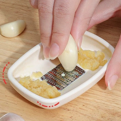 Vegetable Grater Ideal for Wasabi, Ginger, Garlic (Made in Japan)