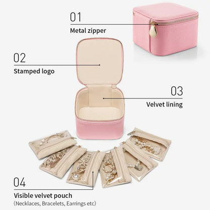 Jewellery Organiser Case with Pouches