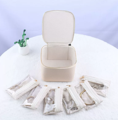 Jewellery Organiser Case with Pouches