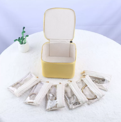 Jewellery Organiser Case with Pouches