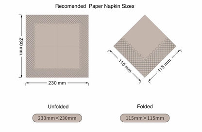 Table-top Artificial Leather Paper Napkin Holder Dispenser for Home and Office