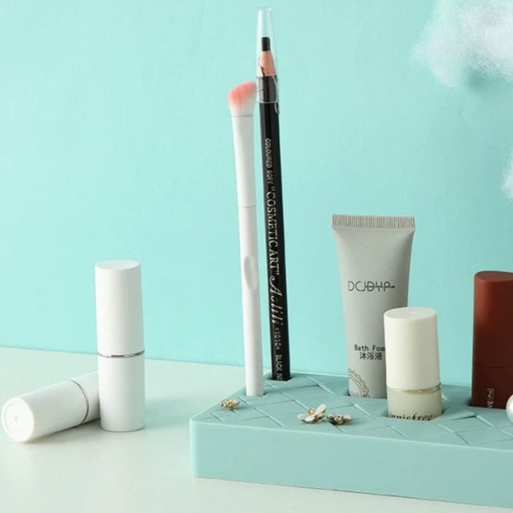 Emily Silicone Cosmetic Organizer for Brush Lip Eye Makeup