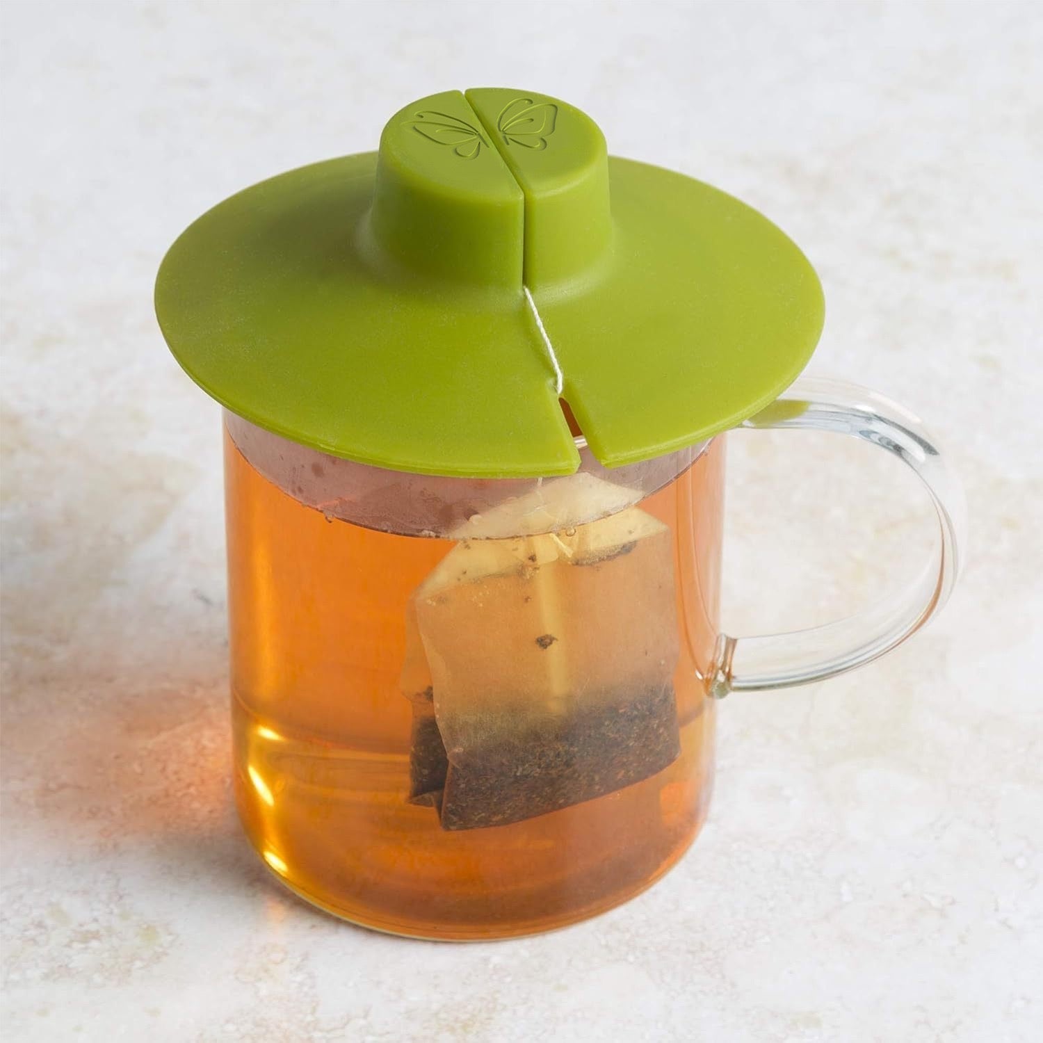 No-Drip Tea Buddy™, Reusable Silicone Tea Bag Holder (Set of 2)