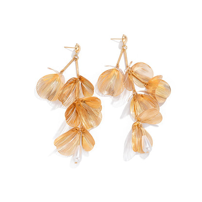 Flora Dangle Hypoallergenic Anti-tarnish Earring