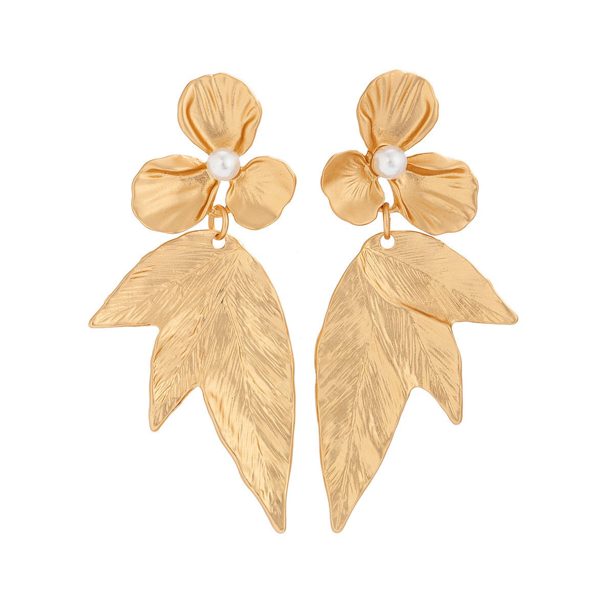 Aurora Leaves Hypoallergenic Anti-Tarnish Earring