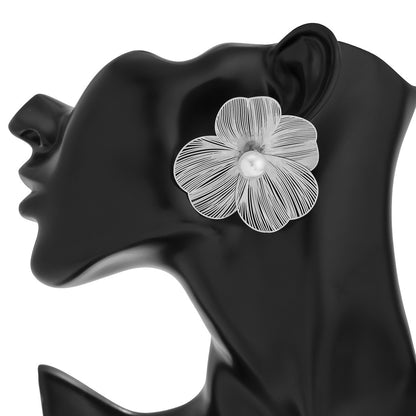 Sunlit Flora Oversized Hypoallergenic Anti-Tarnish Earring