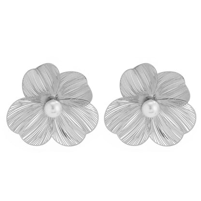 Sunlit Flora Oversized Hypoallergenic Anti-Tarnish Earring