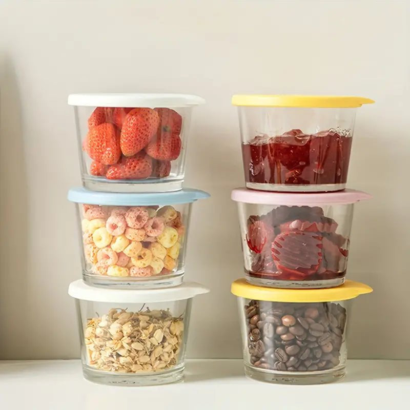 Food Storage Glass Air Tight Containers