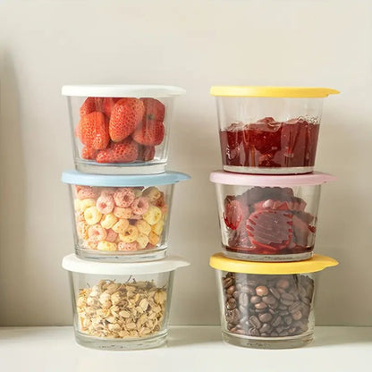 Food Storage Glass Air Tight Containers