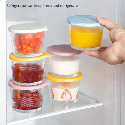 Food Storage Glass Air Tight Containers