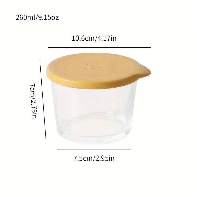Food Storage Glass Air Tight Containers