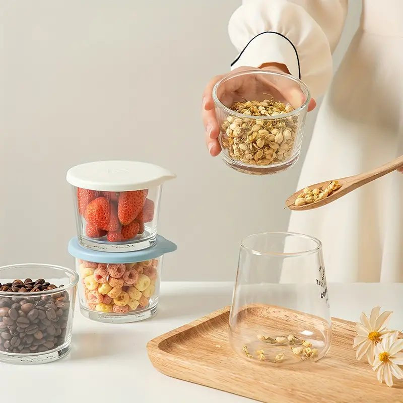 Food Storage Glass Air Tight Containers