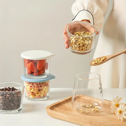Food Storage Glass Air Tight Containers