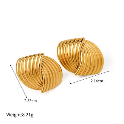 Lustrous Legacy Series Waterproof/ Hypoallergenic Anti-tarnish Earrings