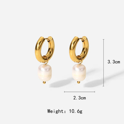 Lustrous Legacy Series Waterproof/ Hypoallergenic Anti-tarnish Earrings
