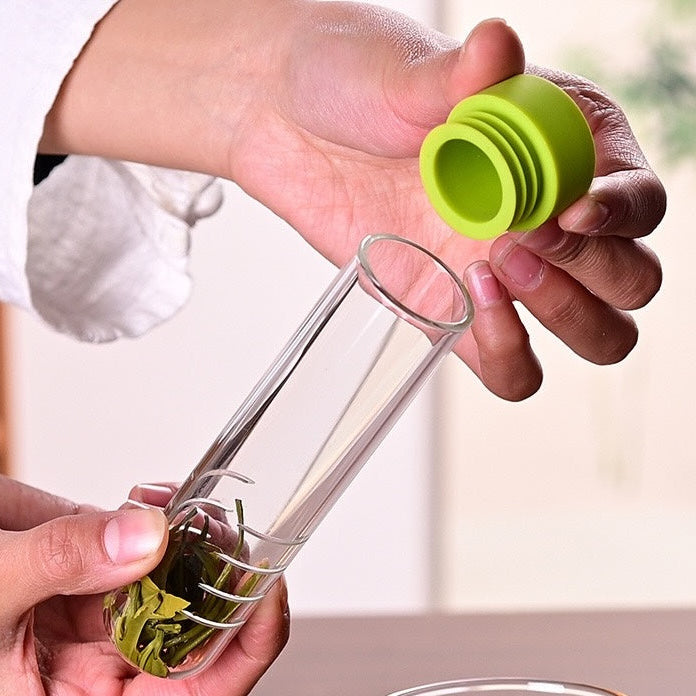 Borosilicate Glass Test Tube Tea Infuser