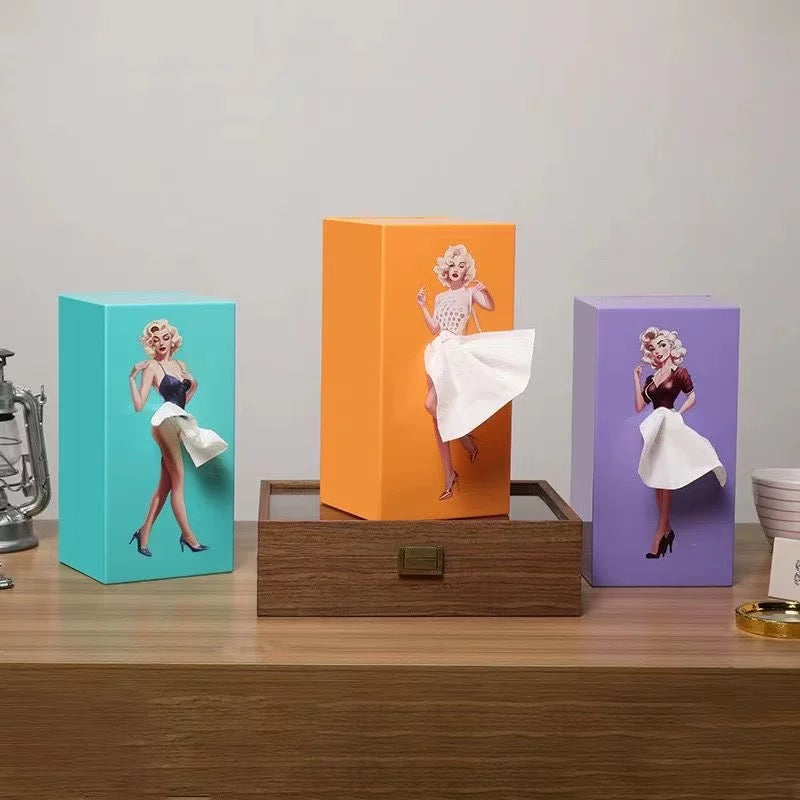 Long Skirt Tissue Box