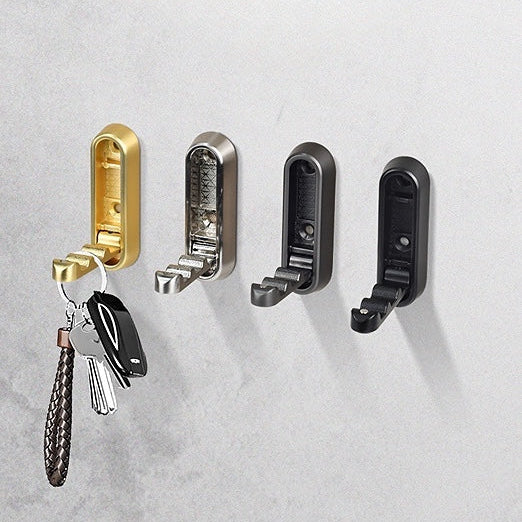 Foldable Metal Wall hooks best for small spaces (Pack of 2)