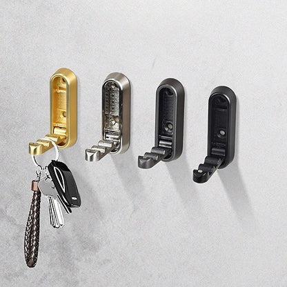 Foldable Metal Wall hooks best for small spaces (Pack of 2)