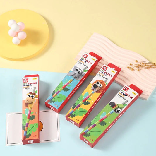 UP TOP Lego DIY Puzzle Pencil Set (Pack of 1)