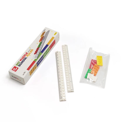 UP TOP DIY Lego Ruler Set (Pack of 1)