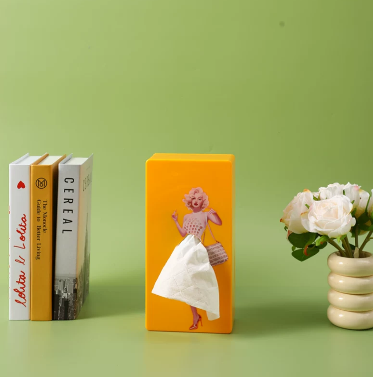 Long Skirt Tissue Box